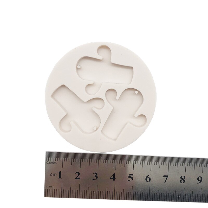 Nøgleringe silikone forme diy nøglering vedhæng polymer ler smykker gør epoxy harpiks skimmel