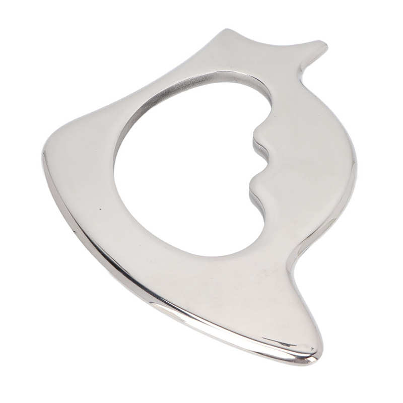 Spier Schraper Tool Gebruikt Op Vele Delen Van Het Lichaam Zoals De Achterkant Onderarmen Hals Kalveren En Borst Spieren vormige Arc Mes Voor