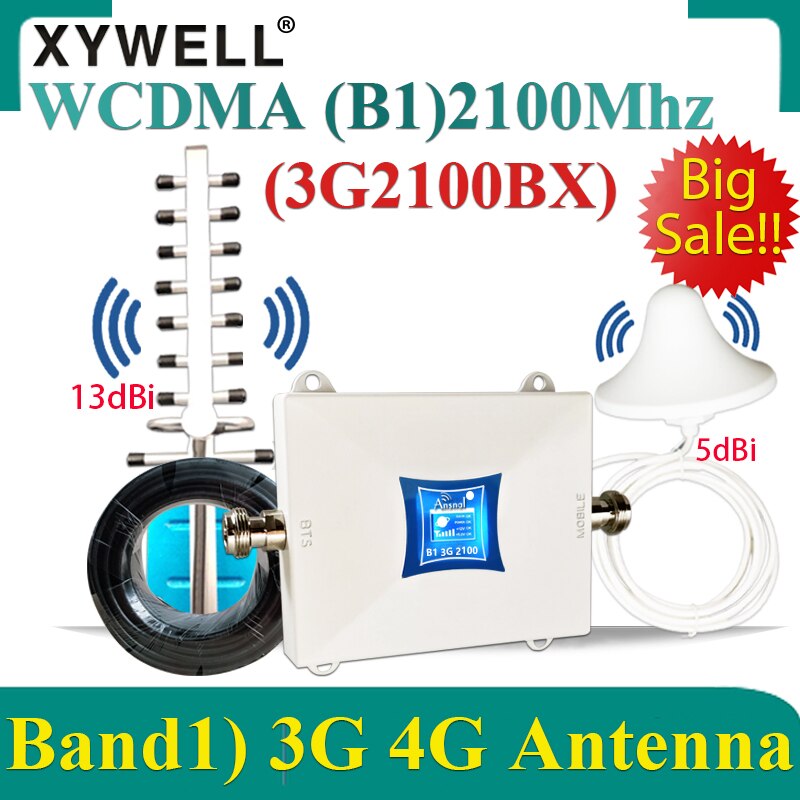 Nowy!! Wzmacniacz 4G B20 800 900 1800 2100mhz telefon komórkowy wzmacniacz GSM przekaźnik 2G 3G 4G wzmacniacz komórkowy LTE GSM DCS UMTS: 3G2100BX