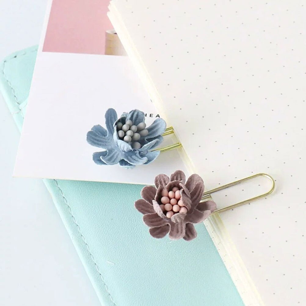 8 Pcs Paper Clamp Note Clips Multi-purpose Paper Clips Files Holding Clips