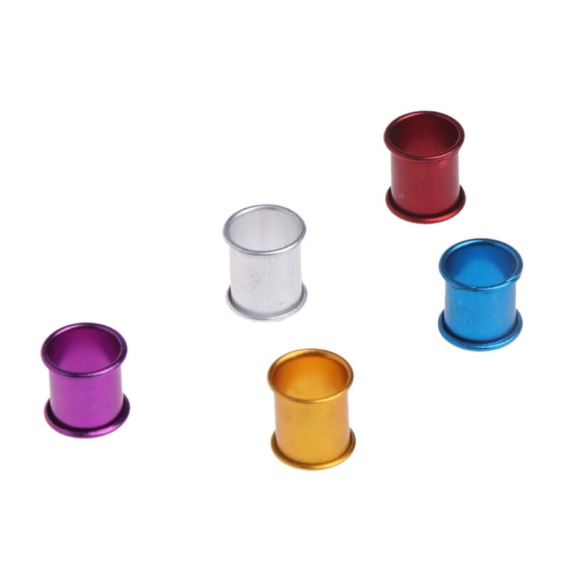 100PCS Aluminum Pigeon Bird Foot ring Identification Race pigeons color tools