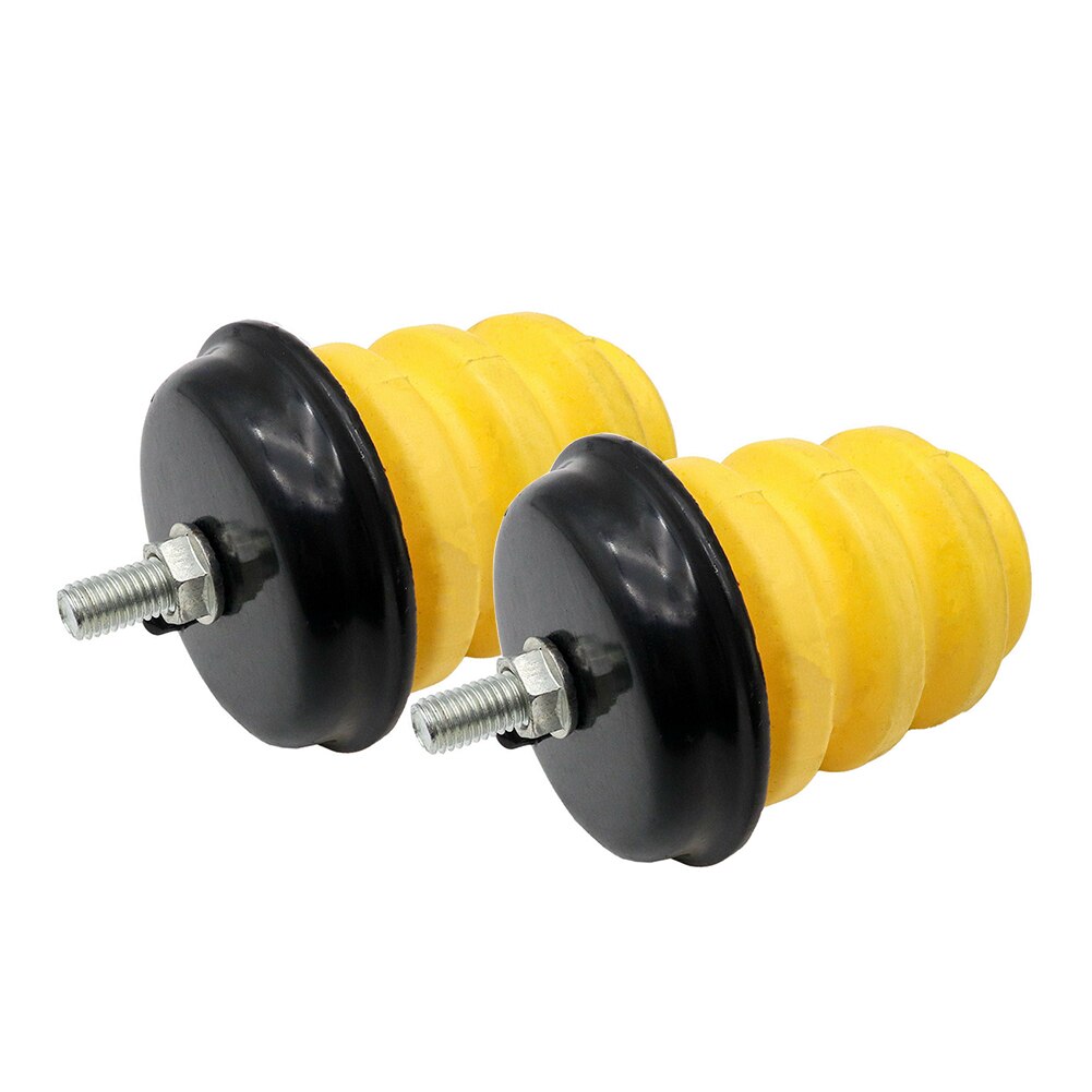 2Pcs Car Rear Suspension Frame Axle Rubber Leaf Spring Bumper Bump Stop FOR 99-06 SILVERADO 1500 HD 523-049