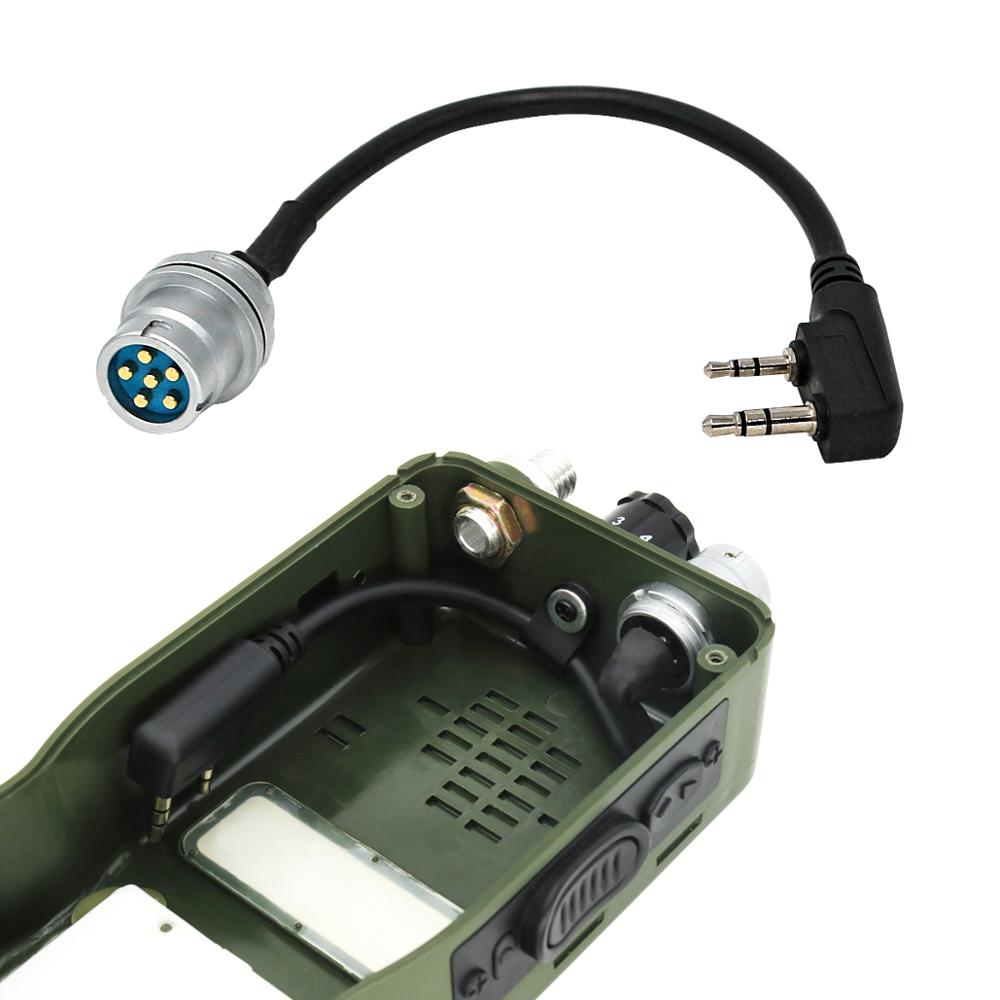 ABBREE Antenne tactique pliable CS SMA-mâle double bande VHF UHF 144/430 MHz pour Talkie Walkie