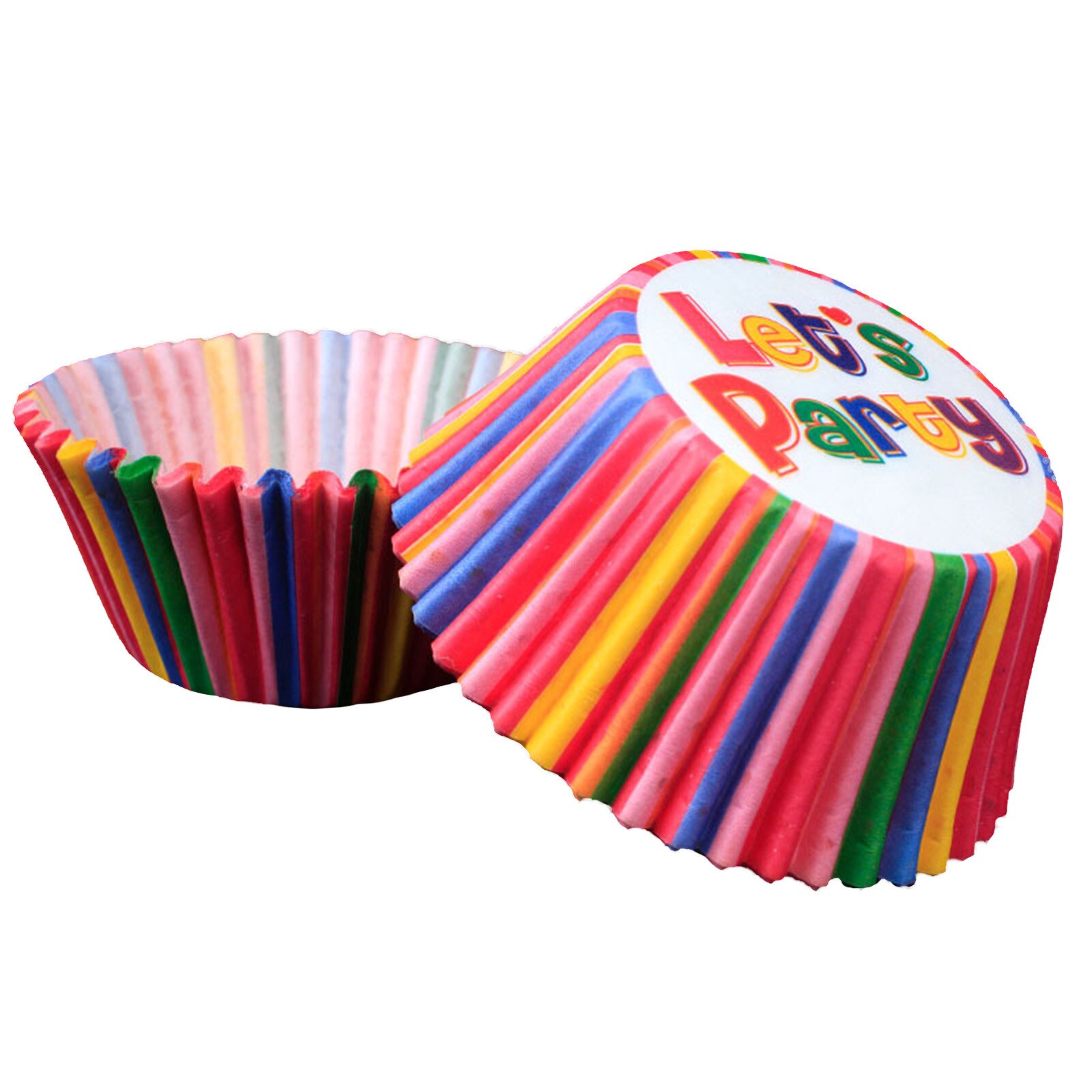 High-resistance Cupcake Cup Baking Utensils Thick High Temperature Resistant Rainbow Paper Cake Budding Pvc Paper Cup#50#50: I