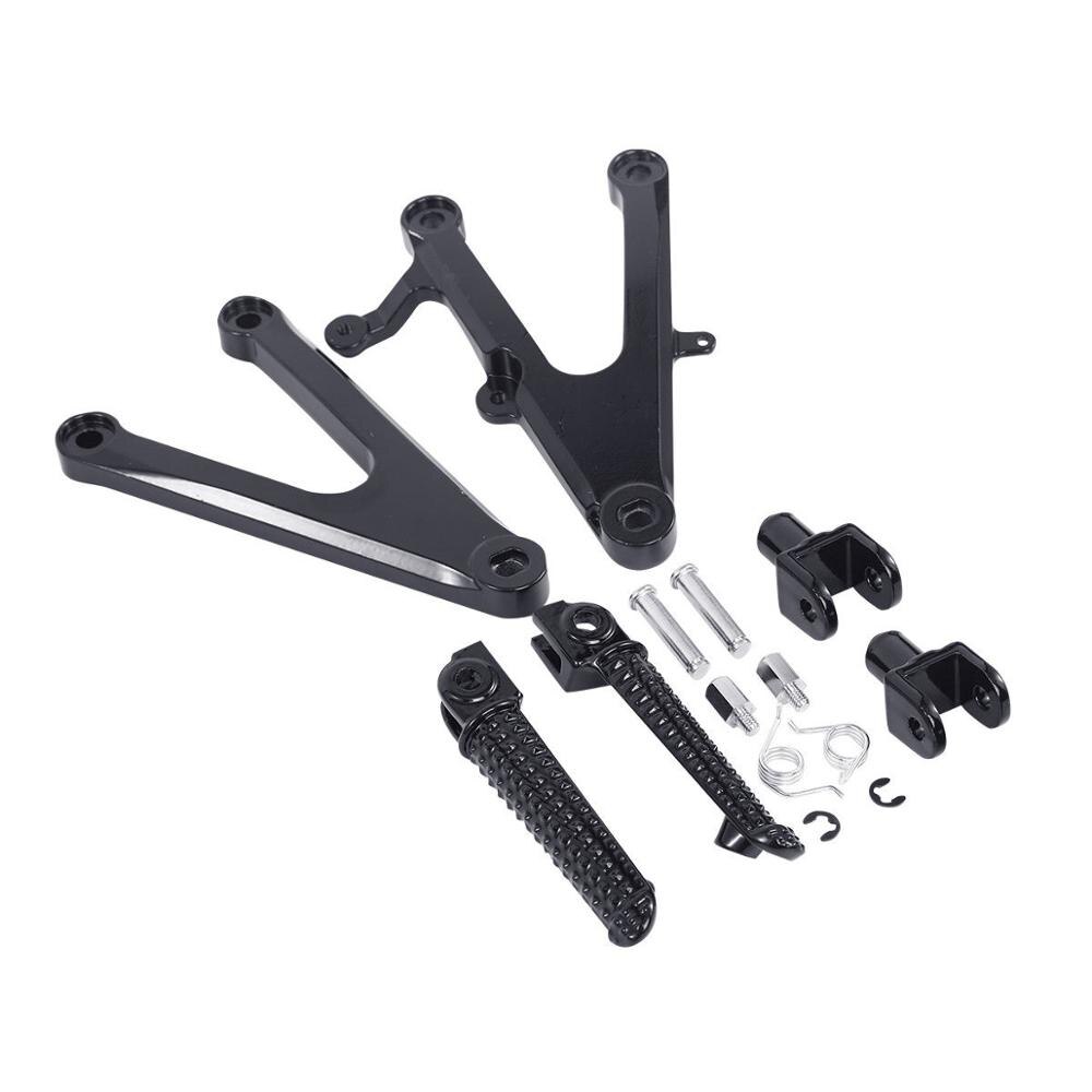 Motorfiets Aluminium Front Voetsteunen Footrest Beugels Voor Yamaha Yzf R1 YZFR1 2002-2003 02 03