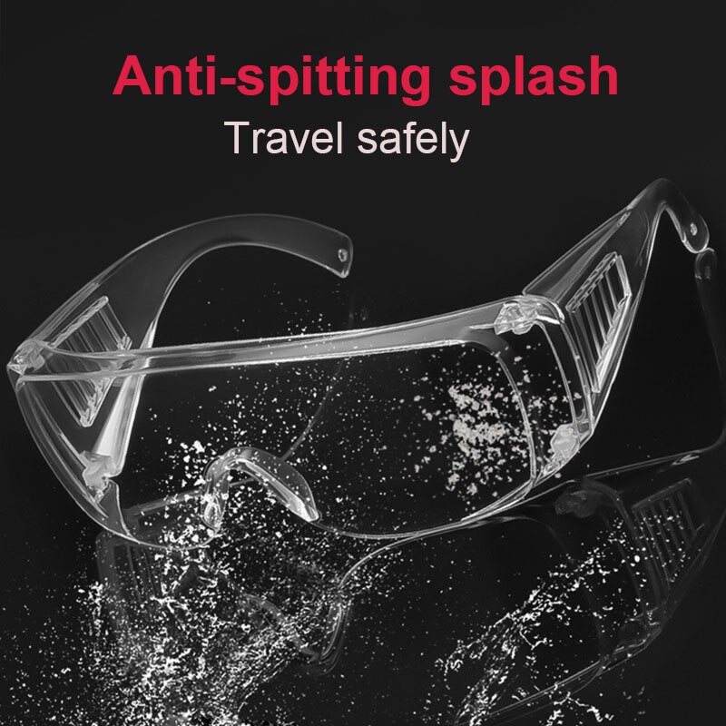10 stk sikkerhedsbriller ventilerede briller øjenbeskyttelse beskyttende lab anti-tåge støv klar til industrielt laboratoriearbejde