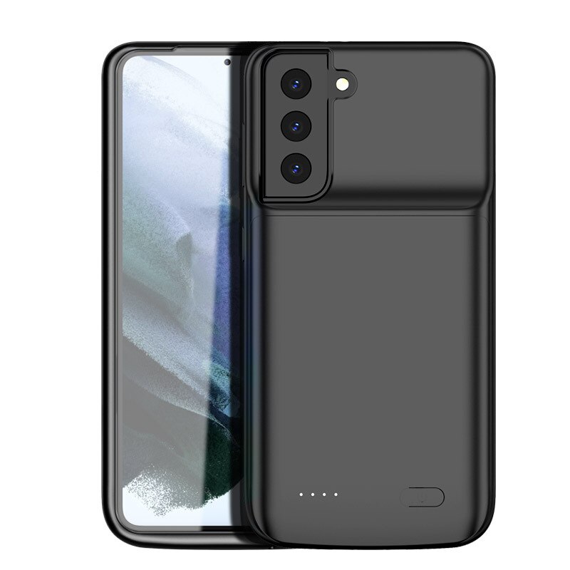 Batterij Oplader Case Cover Voor Samsung S20 Case Voor Samsung S20 S20plus S20Ultra S21 S21plus S21ultra Power Bank Oplader: s21ultra 4700mA