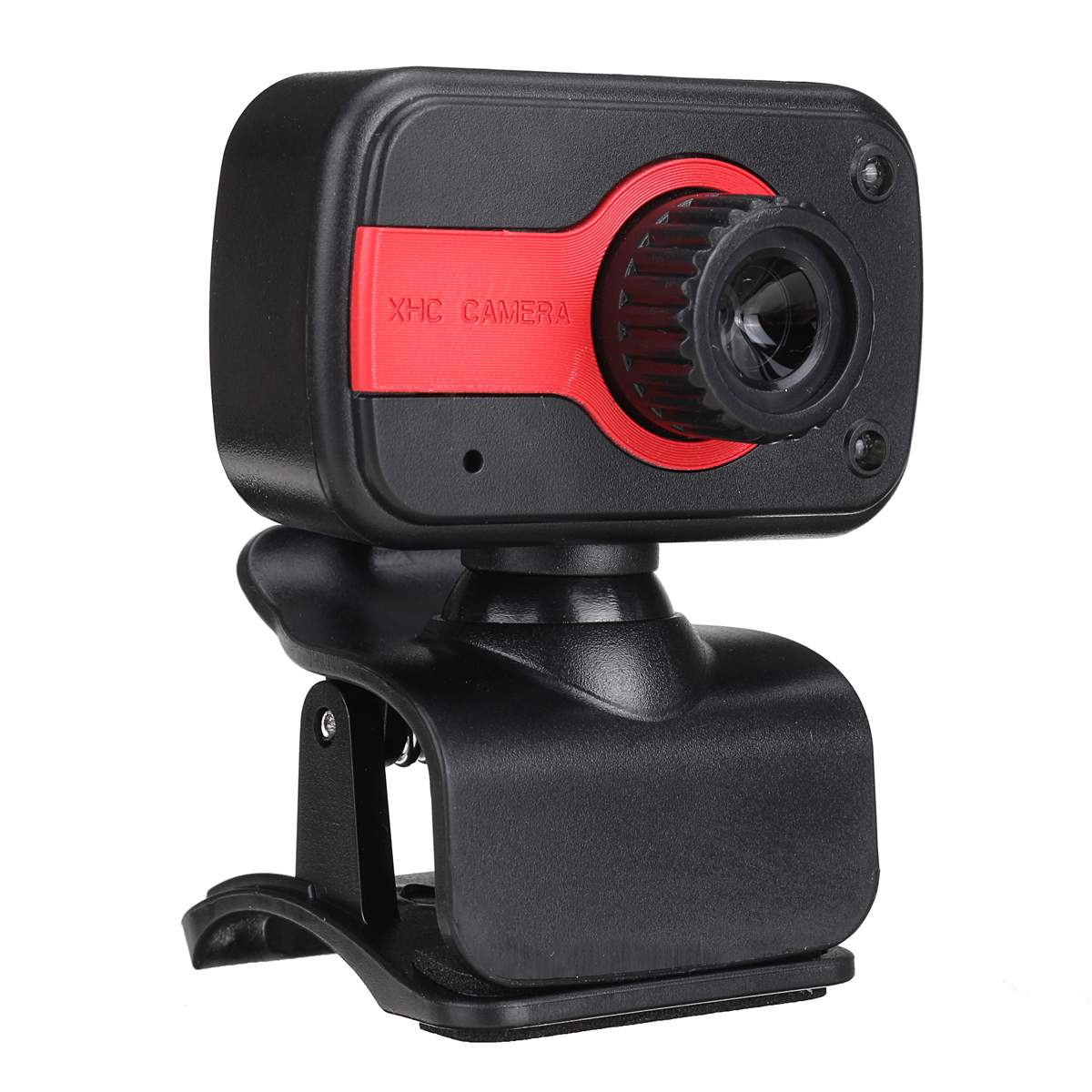 Hd Webcam 6/8/12 Megapixel Webcam Met Microfoon Webcam Met Microfoon Hd Web Camera Voor Computer Pc Laptop desktop: Red 12 Megapixel