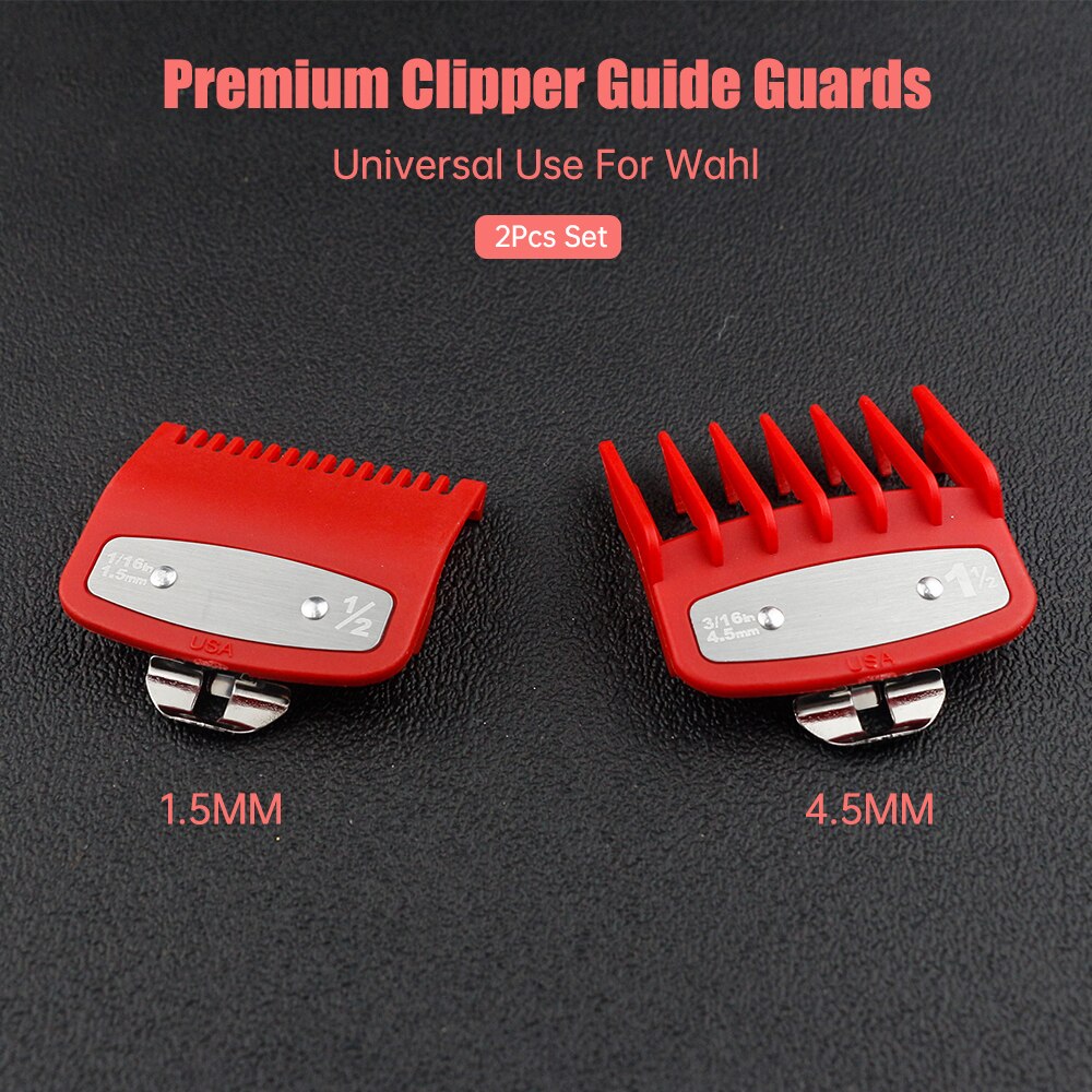Clipper Kit Combs For Wahl Clipper Electric Clipper Guide Comb Barber Accessories Hair Trimmer Guards Limit Combs