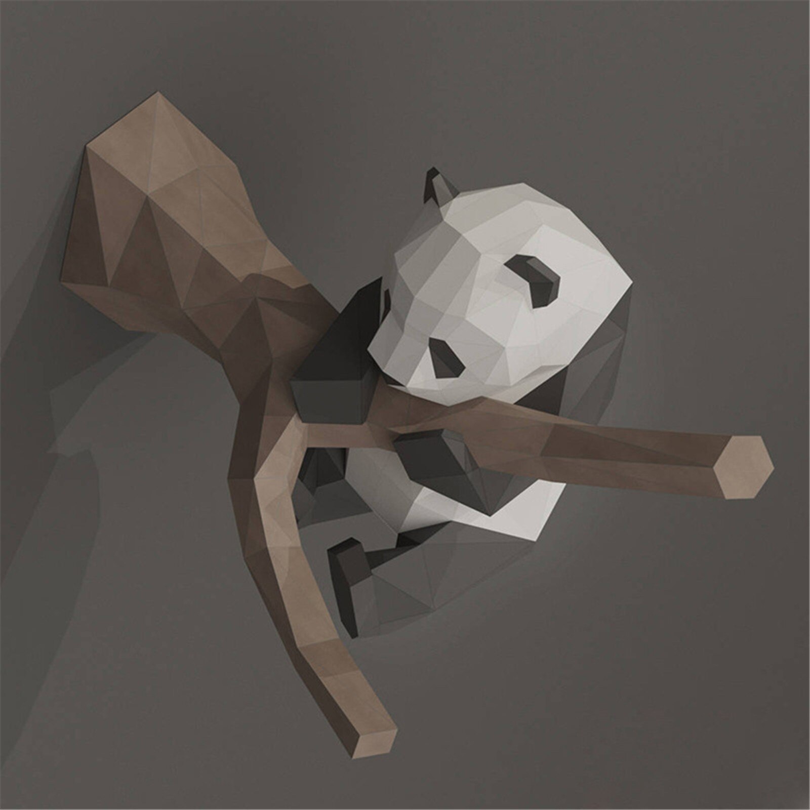 3D papier modèle Animal Panda papercraft décor à la maison décoration murale Puzzles éducatifs bricolage décoration pour enfants adulte
