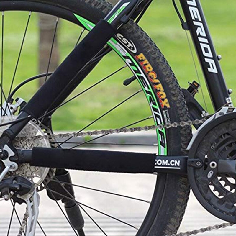 Mtb cykelvårdsskydd cykelram kedjeskydd förhindra repor skydda kuddar cykeltillbehör cykelöverdrag