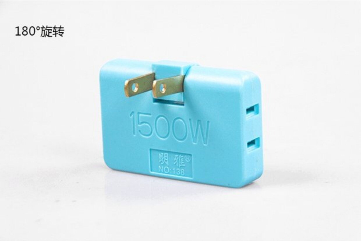 Three plug power converter to interface conversion one pull plug 1 portable three travel one turn one minute three socket 3