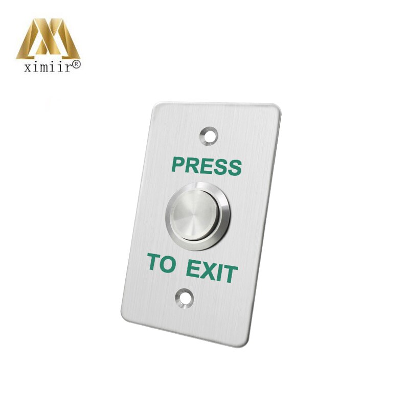 Access Control Exit Button Stainless Steel IP68 Waterproof Exit Switch Door Release Push Exit Lock System Push