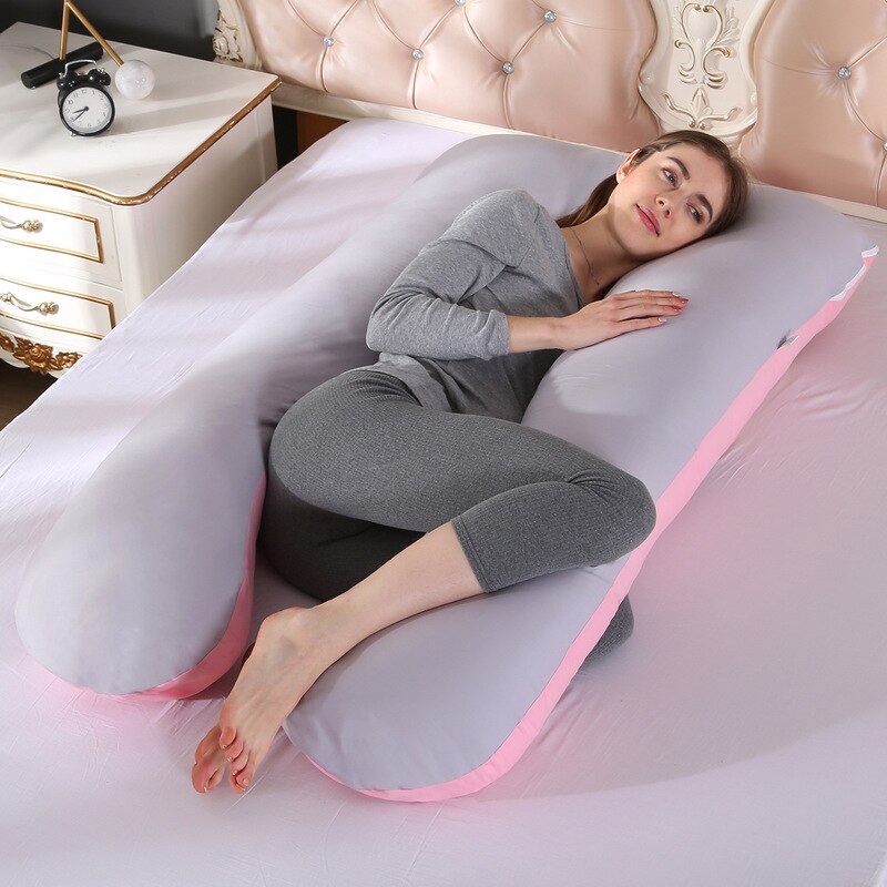 Pregnancy Pillow Side Sleeper Pregnant Bedding U-Shape Cushion Long Sleeping Multifunctional Maternity Pillows YYF013: YYF013I-1