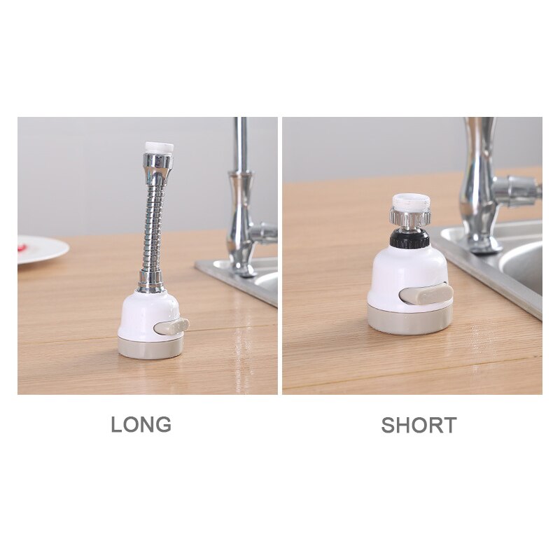 3 Modes Faucet Aerator Moveable Flexible Tap Head Shower Diffuser Rotatable Nozzle Adjustable Booster Faucet Kitchen Accessories