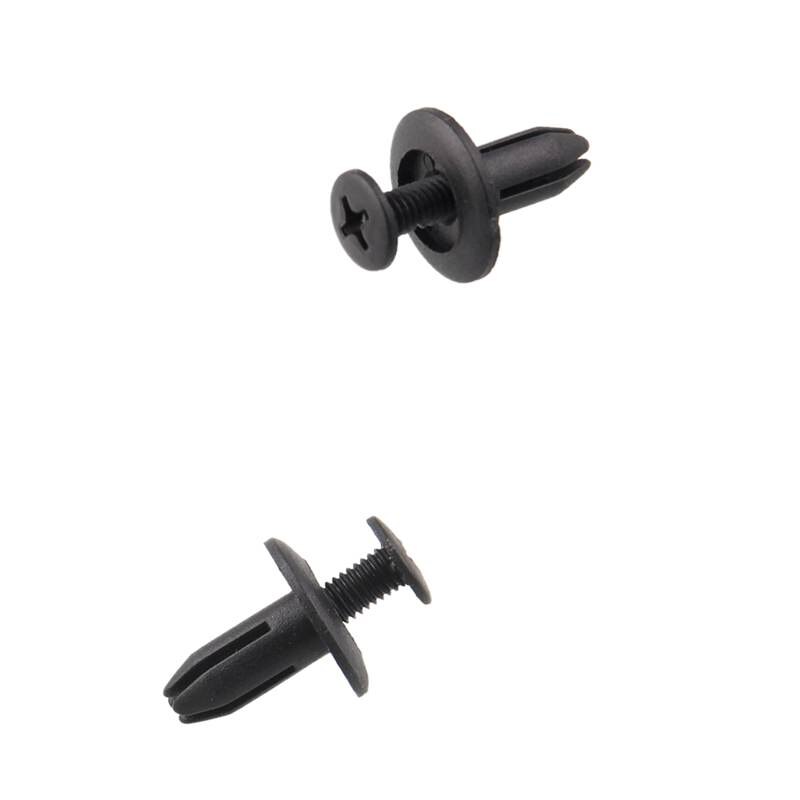 Rivets en plastique pour voiture, trou de fixation en Dia, Clips à broches pour pare-choc, 120X6Mm, nouveauté