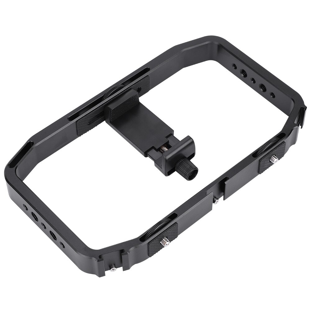 Ulanzi M-RIG Telefoon Stabilisator Metalen Handheld Vlog Stabilisator Verticale Schieten Rig Met Triple Koud Shoe Mount Filmmaken Case