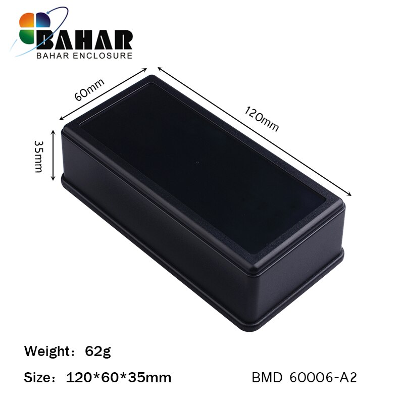 Bahar Desk-top elektronica plastic ABS 5 stuks behuizing van Bahar Behuizing 120*60*35mm BMD60006