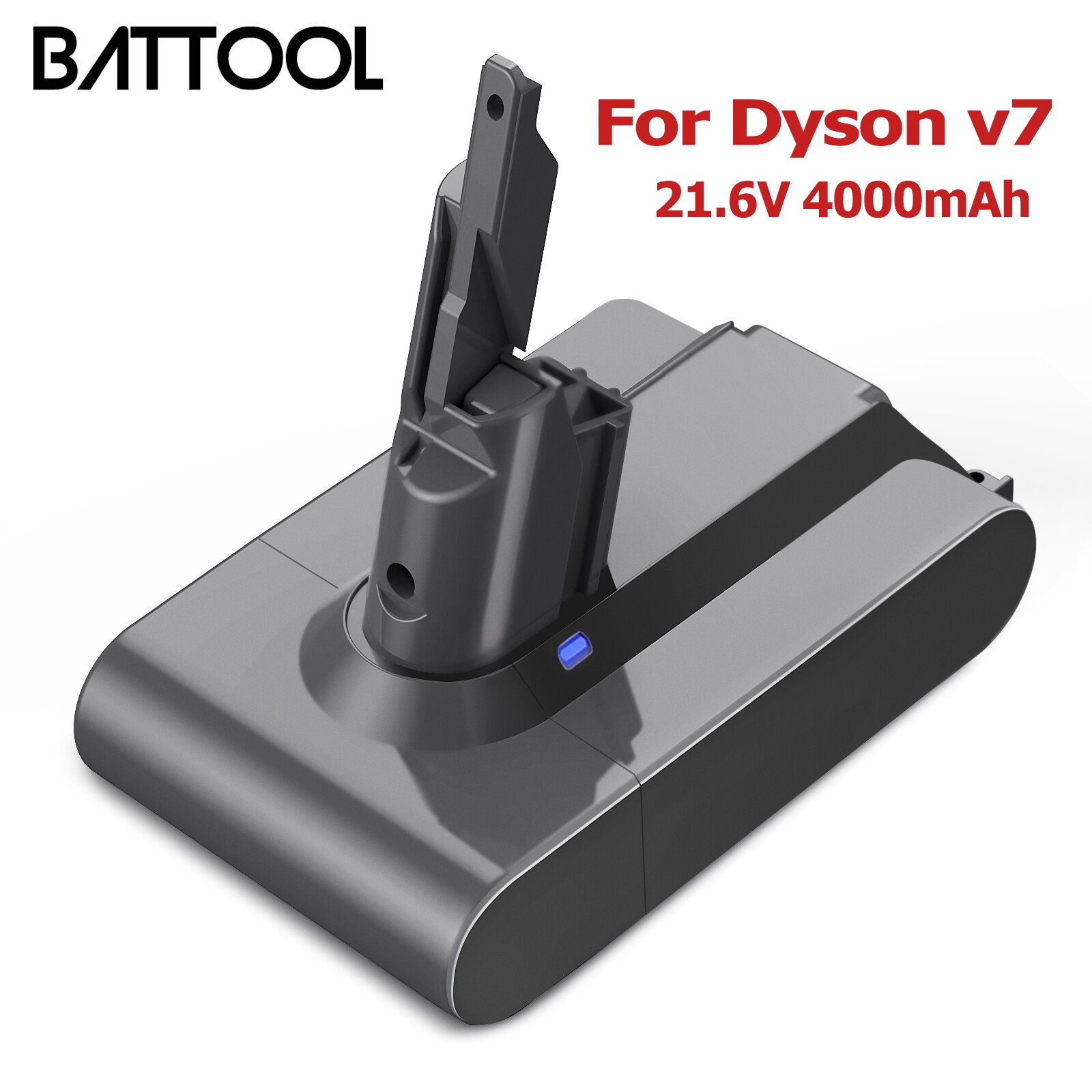 Battool V7 21.6V 4000Mah Li-Ion Batterij Voor Dyson V7 Pluizige V7 Dier V7 Pro 225403 229687 stofzuiger Oplaadbare Gereedschap Vleermuis