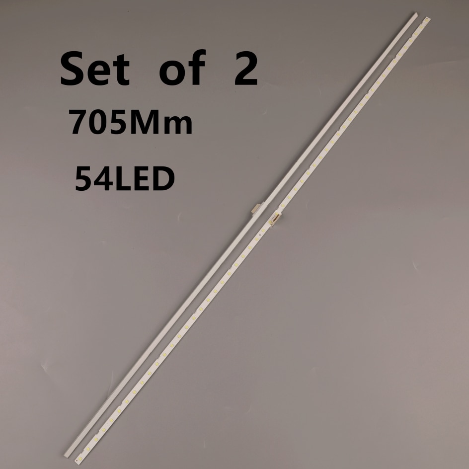 2 PCS LED backlight strip for Samsung UE65NU7100U UN65NU7100 UA65NU7100 UE65NU7200 UE65NU7300 UE65NU7170BN96-45635A LM41-00614A