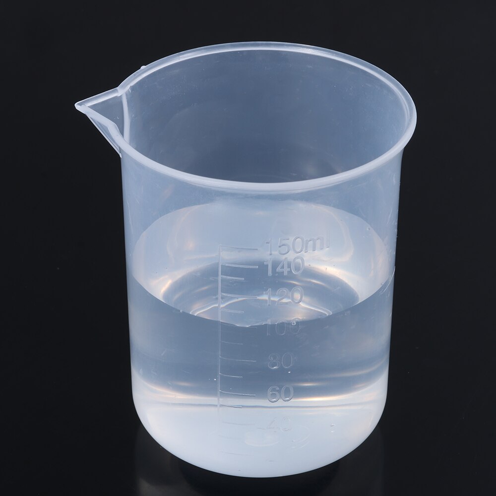 Transparent Plastic Measuring Cup Laboratory Beaker Graduated Jug Cup Kitchen Baking Cooking Supplies Measurement Container Tool