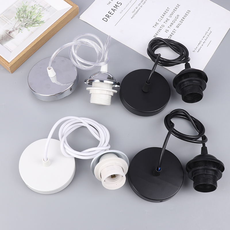 Retro E27 Hanging Lamp Holder With 1m/1.5m Hanging... – Grandado