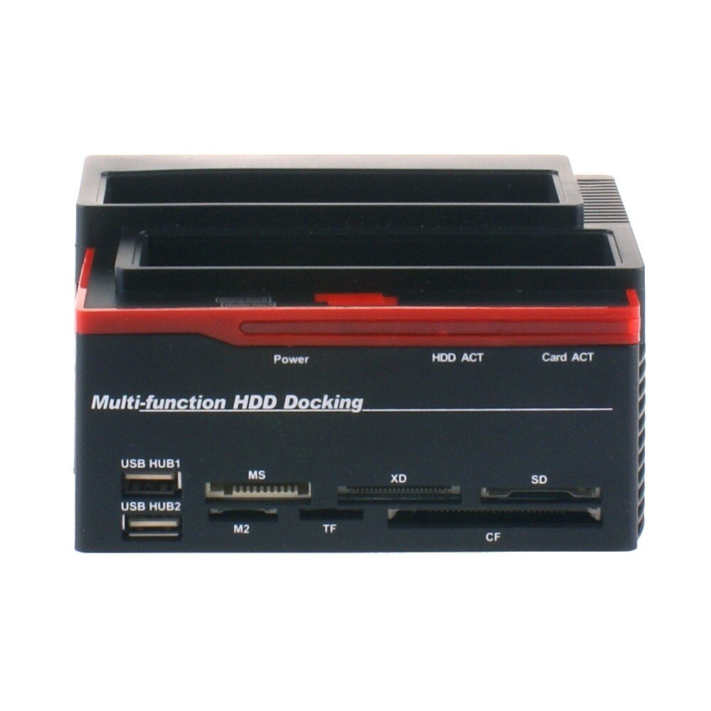 attracco stazione TRIPLO triplicare 3 duro DISK 3,5 2,5 DOPPIO SATA 1 IDE HD scatola