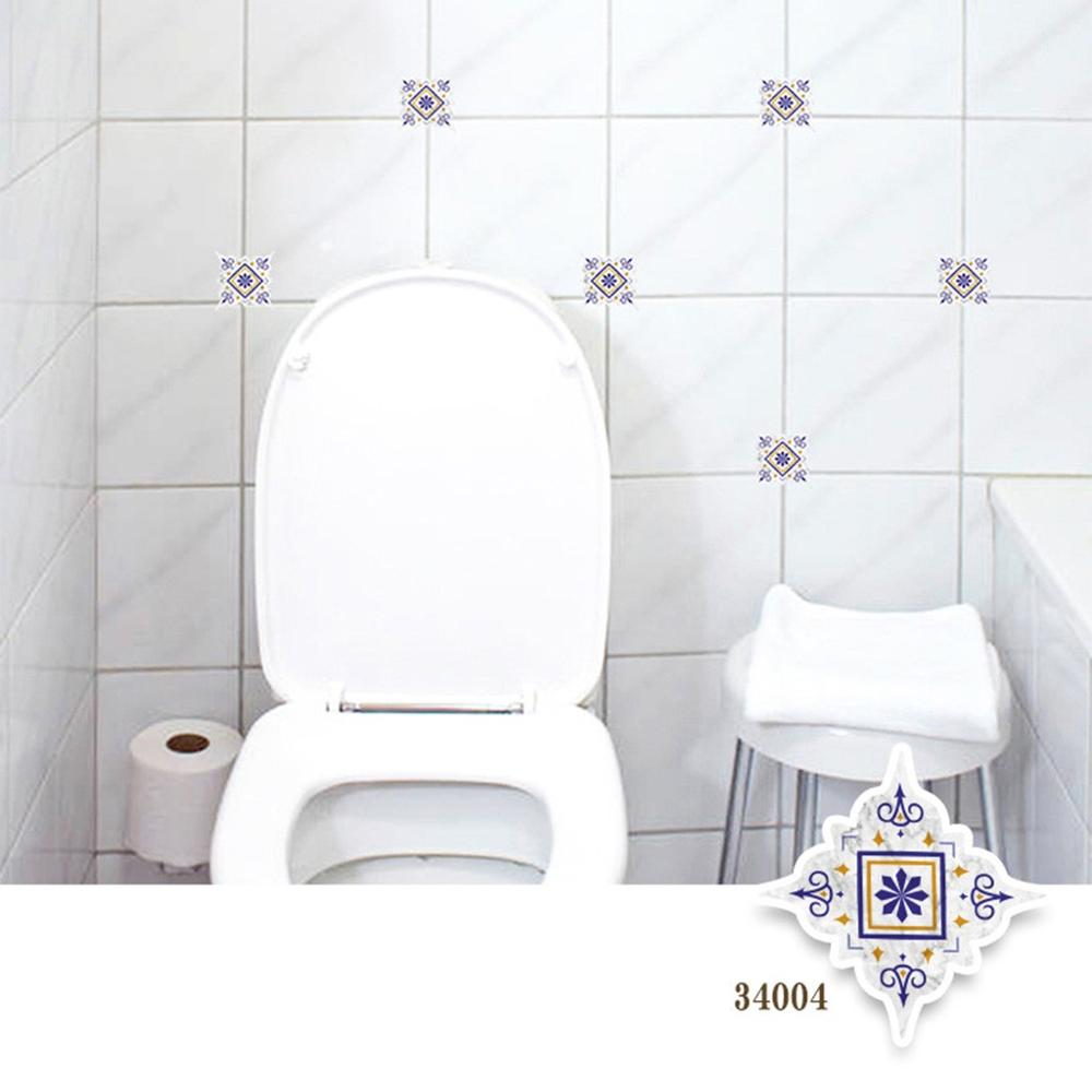 Tile Stickers Living Room Kitchen Bedroom Floor Decoration Removable Wall Sticker Home DIY Ornaments Ceramic Stickers #109