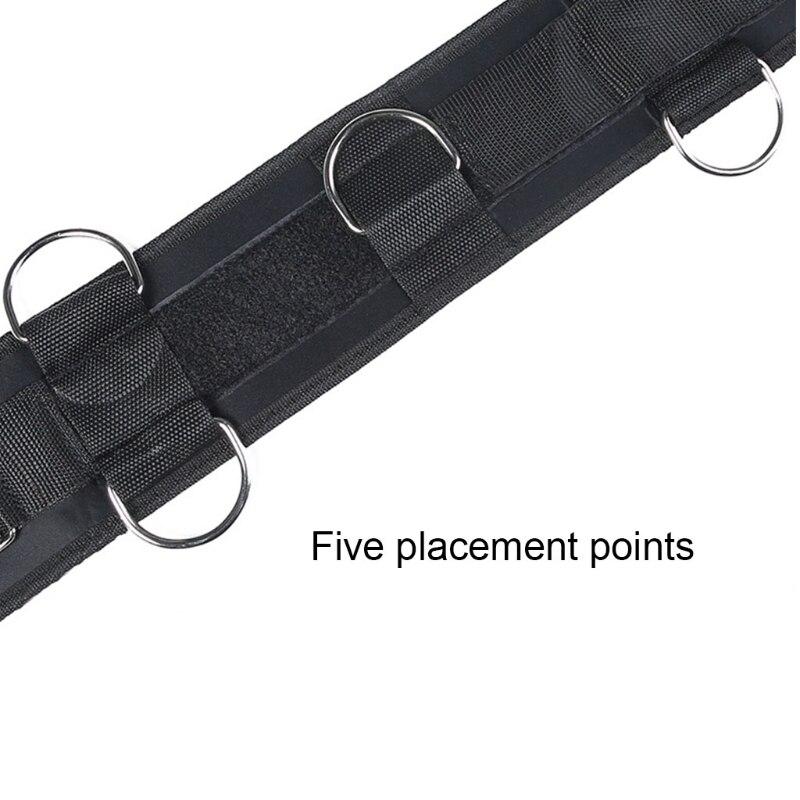 Fitness Pull-up Weighted Dip Resistance Belt Weightlifting Back Support Strap