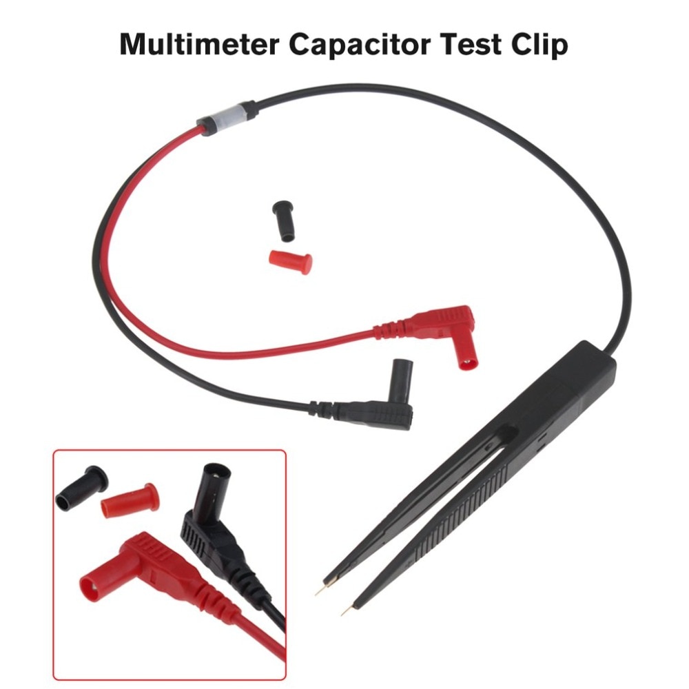 Smd Spoel Test Clip Probe Pincet Voor Weerstand Multimeter Condensator Meter Clip Sonde Voor Smd Componenten Maatregel