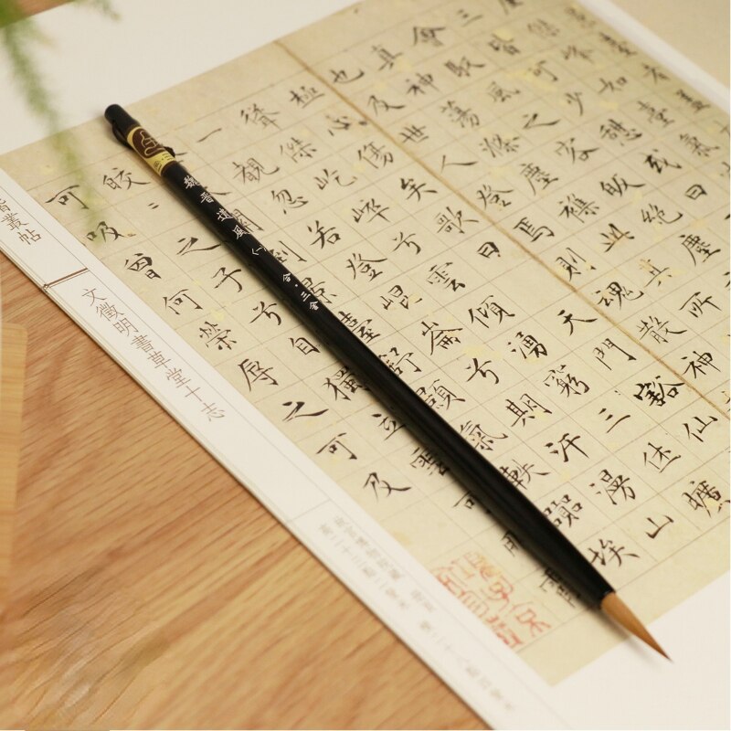 Chinese Kalligrafie Schrijven Borstel Pen Wezel Haar Borstel Pen Voor Kleine Reguliere Script Tekening Art Student Briefpapier Craft Supply