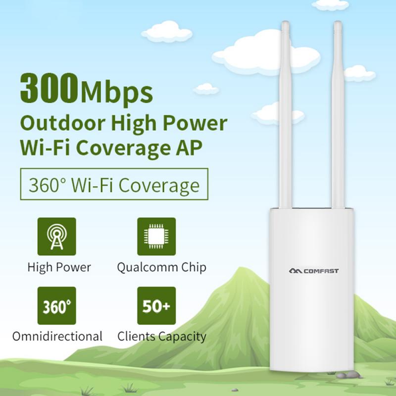 CF-EW71 High-power Outdoor Wireless AP Omnidirectional WiFi Base Station Transmitting 300M Router Mobile Signal Booster Repeater