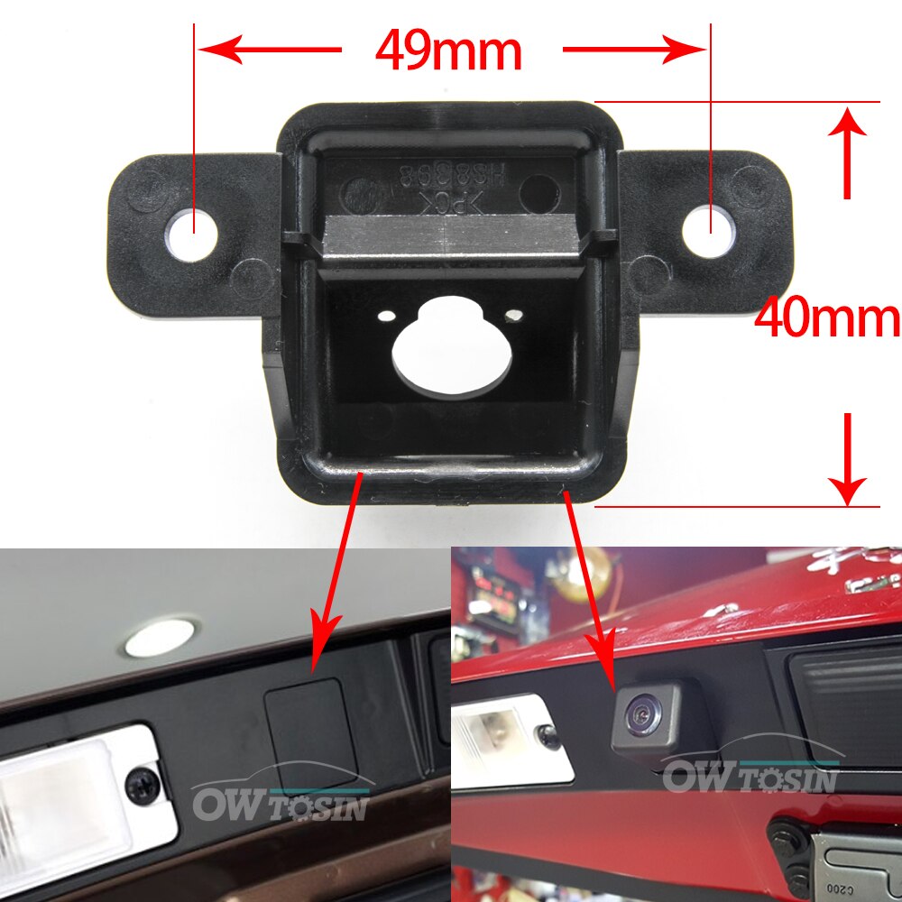 Owtosin HD 1280*720 Fisheye Rückansicht Kamera Für SsangYong Tivoli/Tivoli XLV/Tivoli Luft/LUVi Auto Monitor