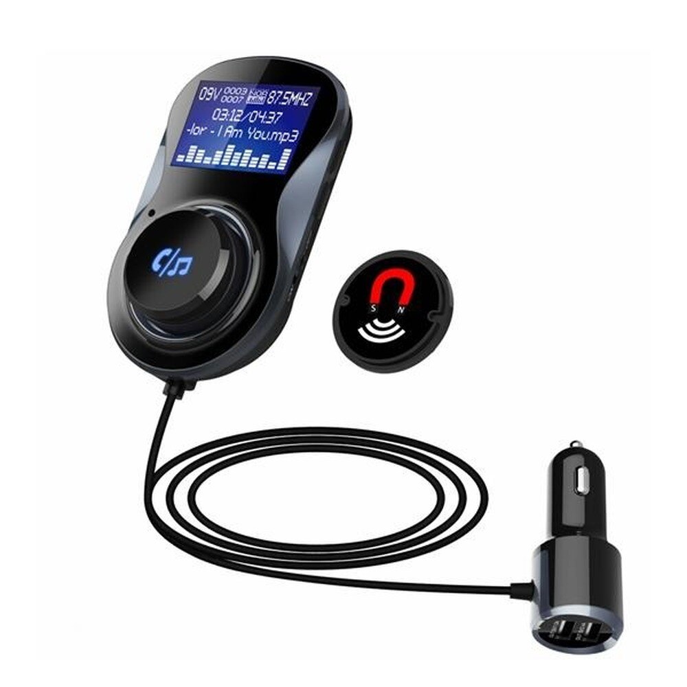 BC30 Auto 4.1 + Edr Bluetooth MP3 Speler Handsfree Dual Usb Fm Transmitter Car Charger