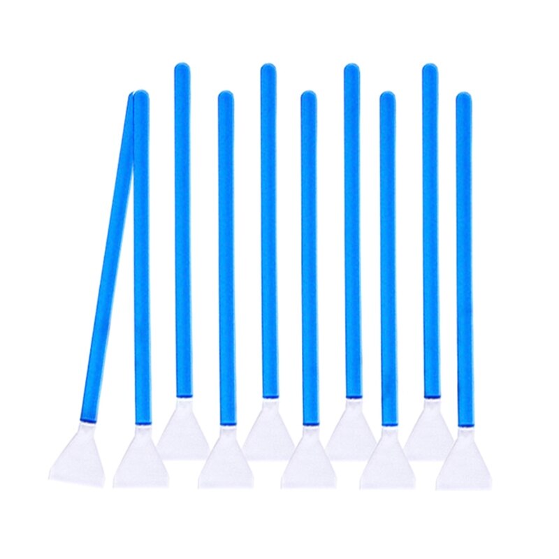 10Pcs Sensor Cleaning Kit CMOS CCD Cleaner SWAB For Nikon-Canon Camera DSLR Q9QC: 15mm