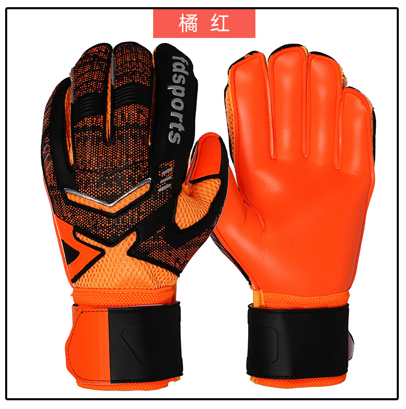 Fdsport freundlicher FußBall Torwart größe 5 ~ 10 Studenten Besondere Spiel Latex Protektoren für Erwachsene Finger schutz fußBall handschuhe