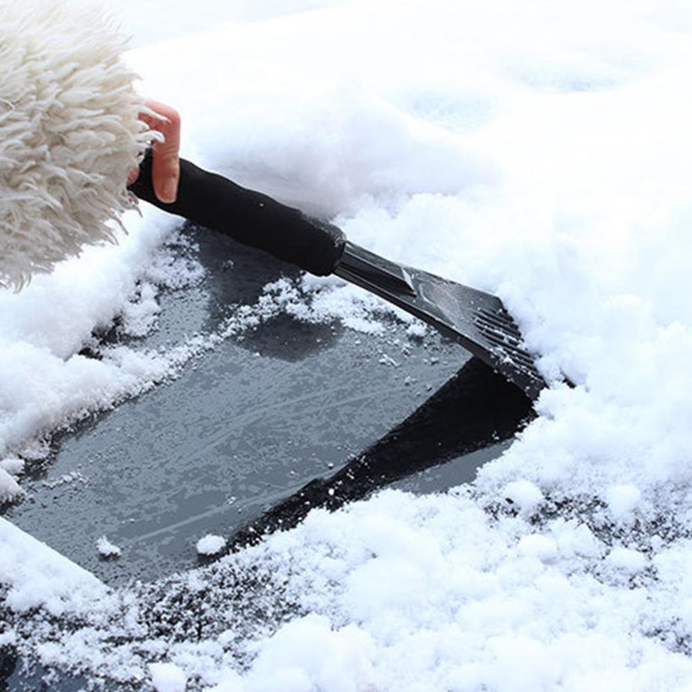 Ice Scraper Black/Red Snow Scraper Automotive Tools Not Easy to Break Practical Practical Car Snow Scraper