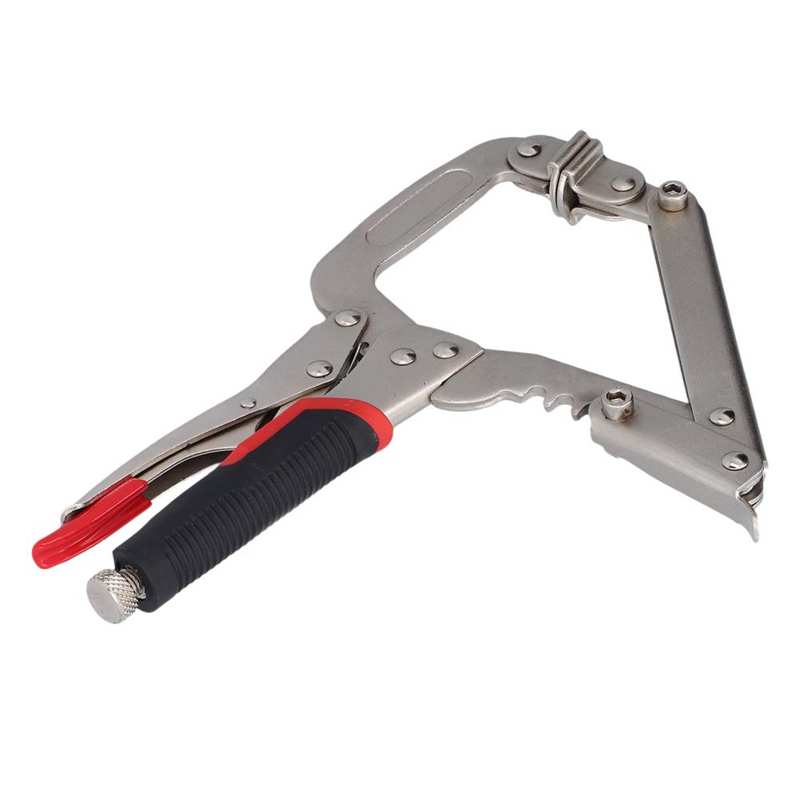 C Clamp Locking Pliers 4 Gear Adjustable Large Opening Clamping Tool for Woodworking Locking Face Clamp