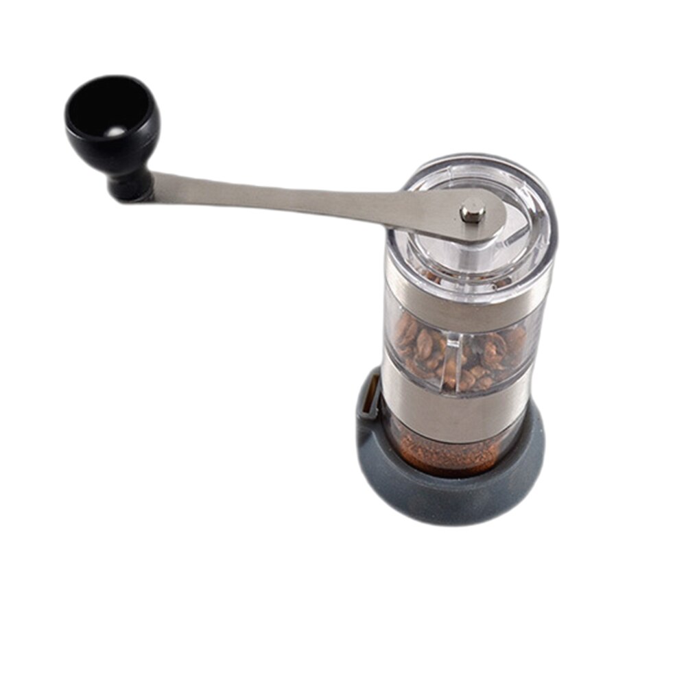 Manual Coffee Grinder, Portable Hand Coffee Bean Grinder of Adjustable Ceramic Burr, Hand Grinder for Espresso French Press Brew