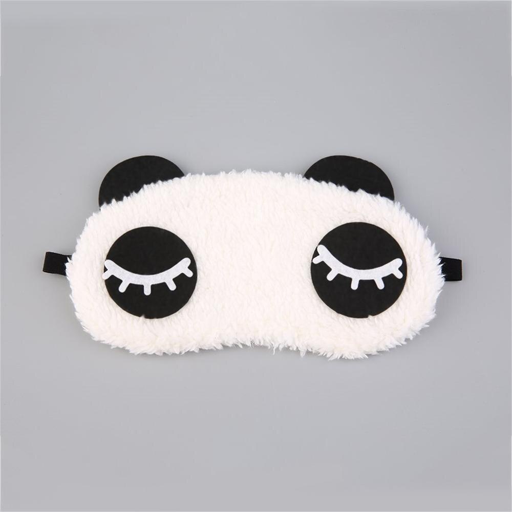 1 st söt panda sovande ansikte ögonmask ögonbindel skugga reser sömn ögonhjälp 4 typer: Zd277204