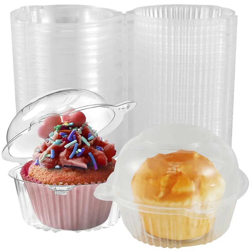 30/50 Stuks Taart Verpakking Cupcake Muffin Container Gebak Dessert Houder voor Bruiloft Verjaardagsfeestje Decor Levert Baby shower