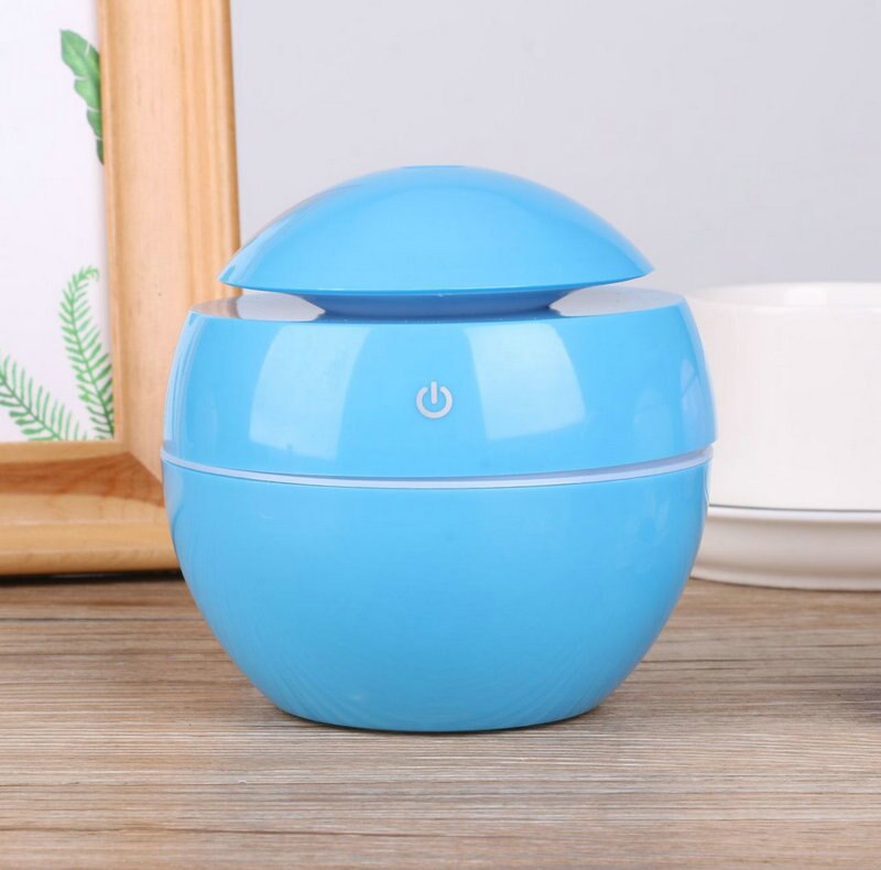 Changeable Aroma Essential Oil Diffuser Mini USB Air Humidifier Portable Ultrasonic Mist Humidifier Air Purifier LED Night Light: A