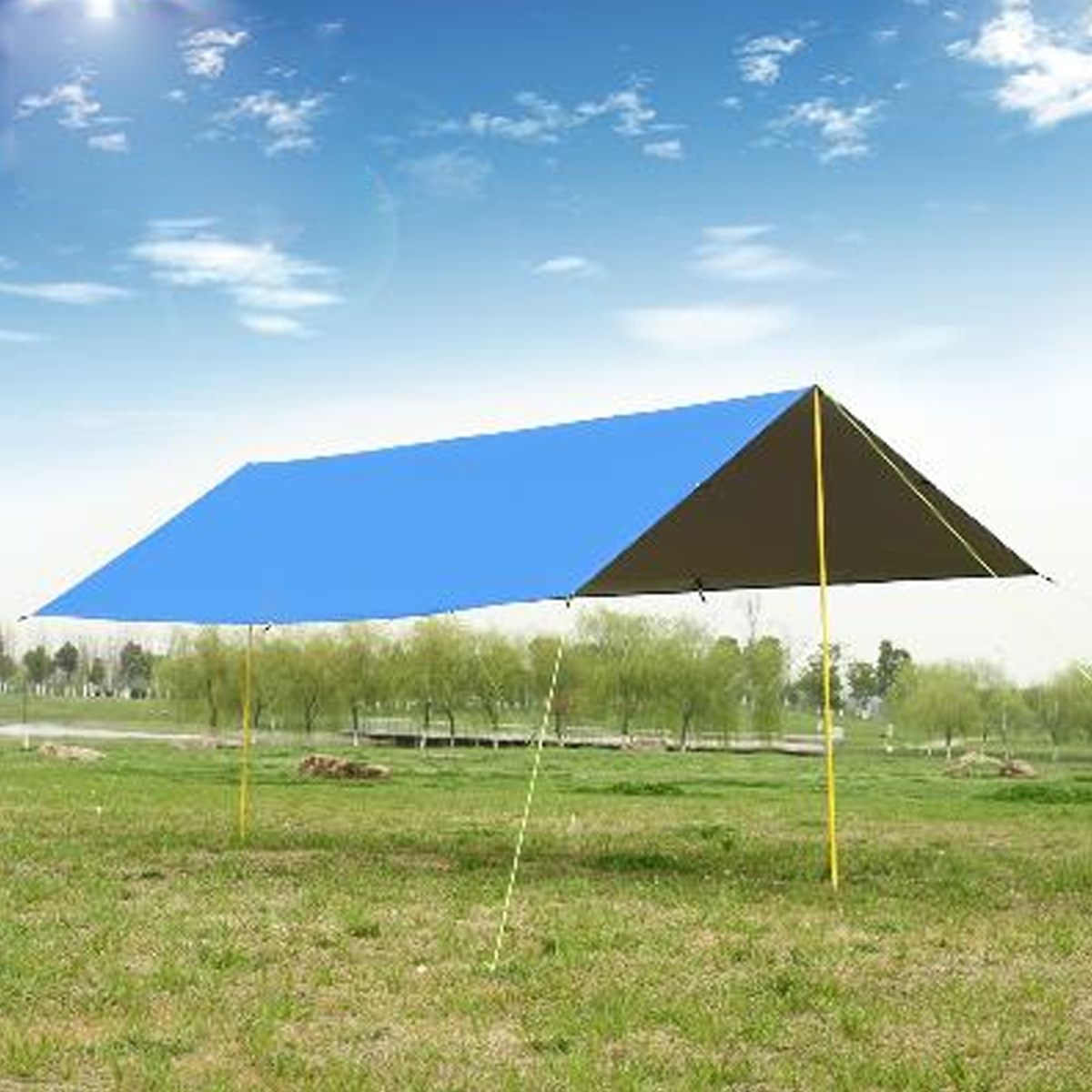 210*300cm utendørs markise klut solskjerming presenning vanntett telt skygge solskjerm tilbehør