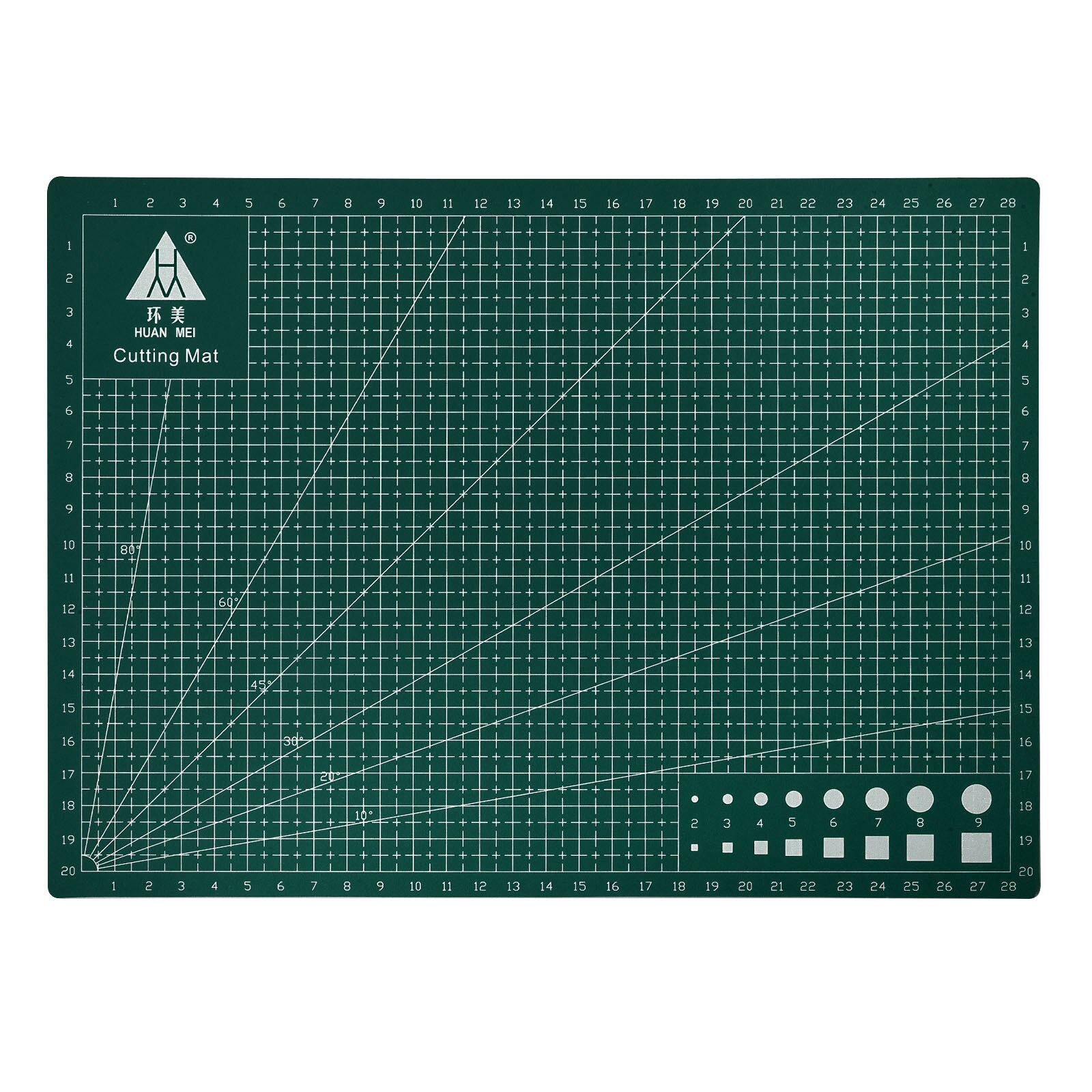 A3 A4 A5 PVC Cutting Board Mat Leather Craft Tools Durable Self-healing DIY Sewing Accessories Art Paper Cutting Engraving Pad: A4 Green