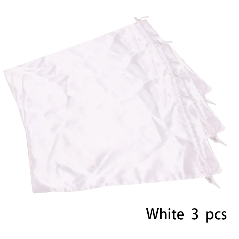 Satin--Aufbewahrungsbeutel, 25 x 35 cm, Perückenaufbewahrung, Satin--Perückentaschen, schwarz, rosa, weiche Seide, Perückentasche für Haar-Perücken-Verpackungswerkzeuge: Gelb