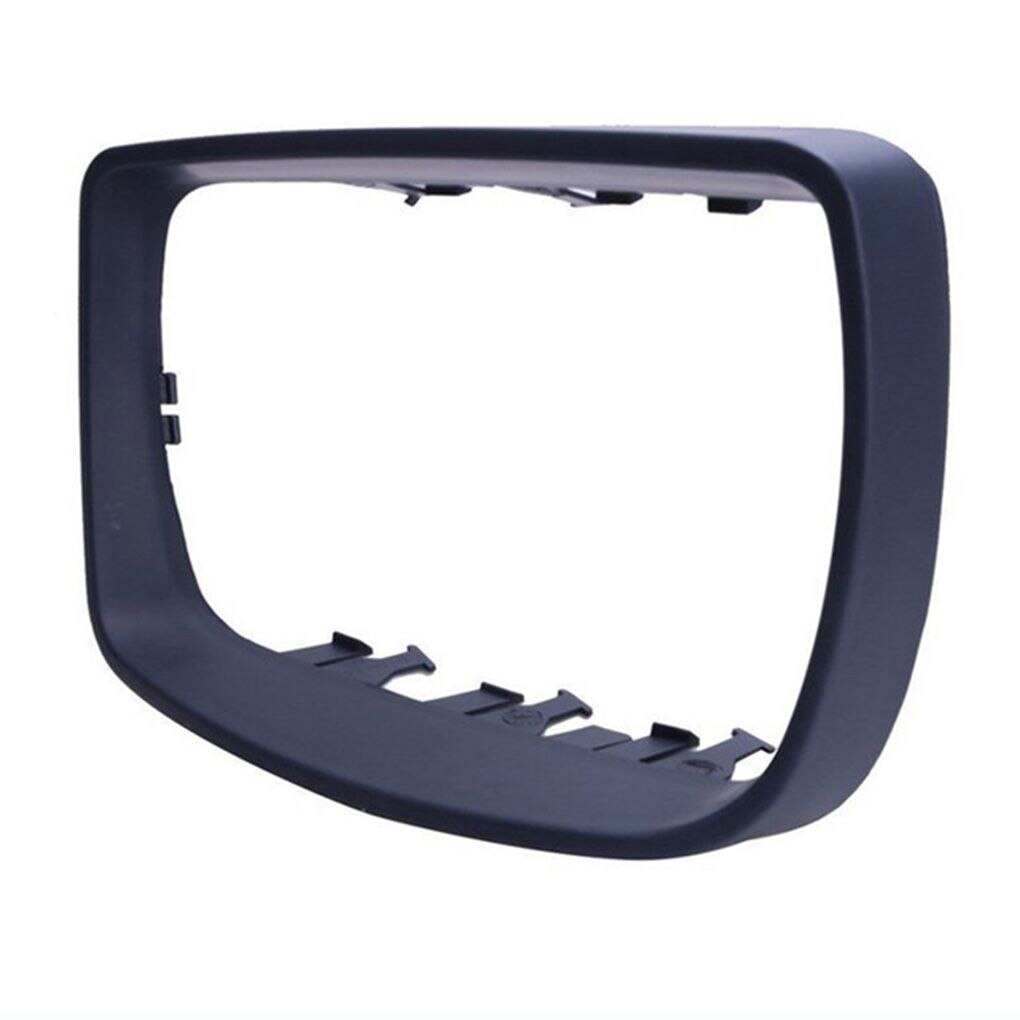 Right/Left Side Plastic Car Rearview Mirror Frame Cover Trim Ring 51168254904/51168254903 Replacement for BMW E53 X5 00-06