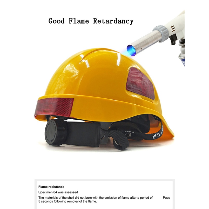 Abs Veiligheidshelm Bouw Klimmen Steeplejack Werknemer Beschermende Helm Helm Cap Outdoor Werkplek Supplies