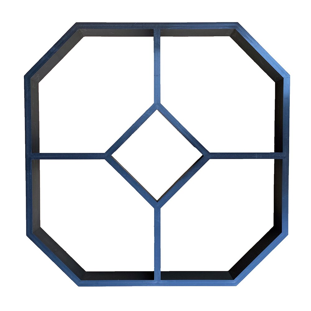 Round Floor Path Walk Maker Mould Easily Carrying Part Eco-friendly DIY Paving Concrete Mold Tool for Garden Lawn Park: A