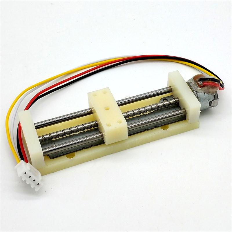 2-Phase 4-Wire Stepper Motor DC 5V 6V Drives Linear Screw With Nut Slider Block