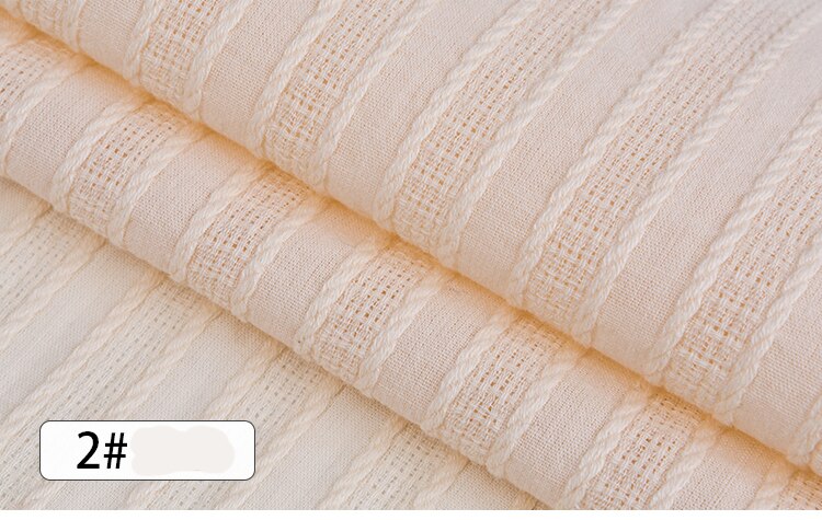 Enfärgat bomullstyg för babysängkläder textil lapptäcke diy handgjort sömnadstyg material: 2 / En meter